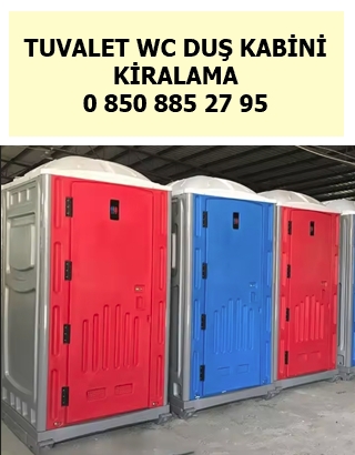 tuvalet wc duş kabini kiralama