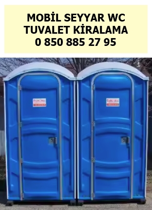 mobil seyyar wc tuvalet kiralık