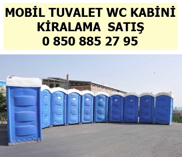 Mobil wc tuvalet kabini kiralama fiyatı